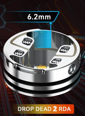 Купить Drop Dead 2 RDA дрипка (S.S) Drop Dead 2 RDA дрипка (S.S)